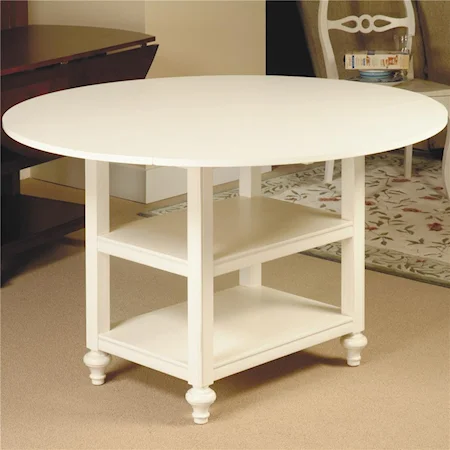 Table with Two Shelves